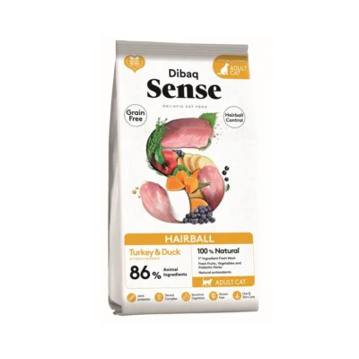 Dibaq Sense Turkey & Duck (Hairball) 1.5kg