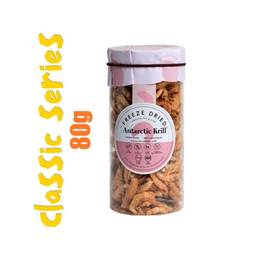 Amelisa Pet Classic Series Antarctic Krill (80g)