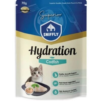 Sniffly Superior Cat Pouch Codfish