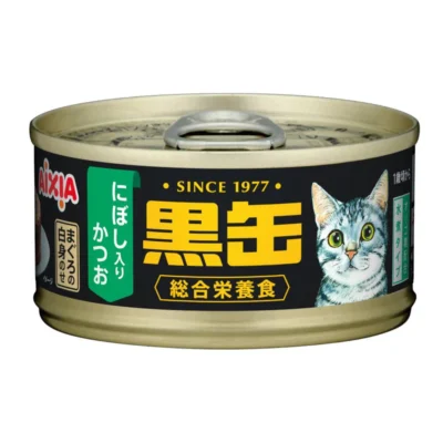 AXBCM20 Aixia KURO-CAN Mini Skipjack & Tuna with Dried Anchovy 80g