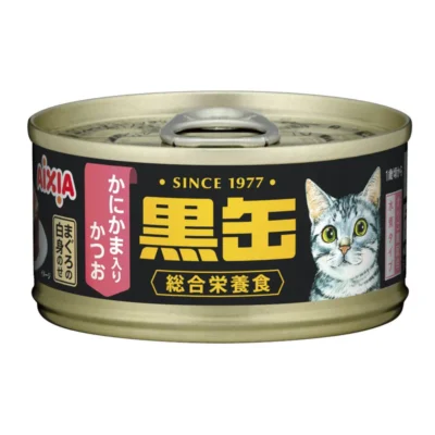 AXBCM17 Aixia KURO-CAN Mini Skipjack & Tuna Crab Stick 80g