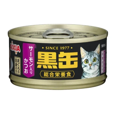 AXBCM18 Aixia KURO-CAN Mini Skipjack & Tuna with Salmon 80g