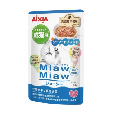 (AXMJ6) Aixia Miaw Miaw Juicy Pouch - Seafood Blend 60g