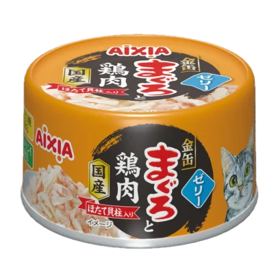 (GMC-4) Aixia Kin-Can Tuna & Chicken w/ Scallop 70g
