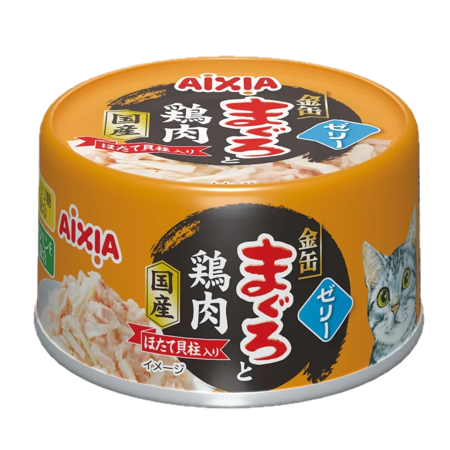 (GMC-4) Aixia Kin-Can Tuna & Chicken w/ Scallop 70g