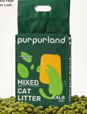 PurPurLand Green Tea Tofu Litter