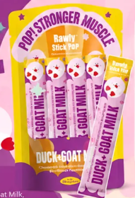Rawly Stick Pop Duck Goat Milk